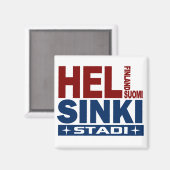 ヘルシンキ磁石 マグネット (正面/裏面)