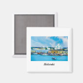 ヘルシンキ磁石 マグネット (正面/裏面)