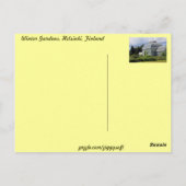 ヘルシンキ・ウィンターガーデン ポストカード (裏面)