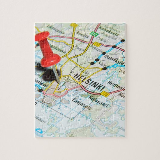 ヘルシンキ、フィンランド ジグソーパズル (縦)