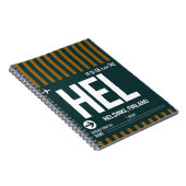 ヘルシンキ – 旅行誌 ノートブック (右側)