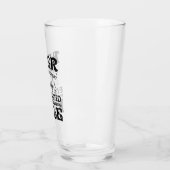 ヘルシーおもしろいなビールと緑のケールのユーモア タンブラーグラス (左)