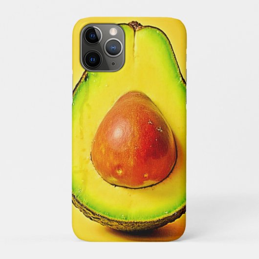 ヘルシーなアボカドデザインの美しさ Case-Mate iPhoneケース (裏)
