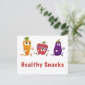 ヘルシーなスナック ポストカード (スタンド正面)