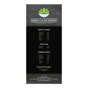 ヘルシーサラダ野菜ケータリングメニューシャルボード ラックカード