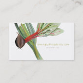 ヘルシーサラダ野菜 名刺 (裏面)