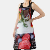 ヘルシーダイエット食べオーガニック- 「食べ物のみ!」 エプロン (インサイチュ)