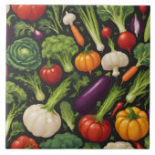 ヘルシーフード幸せ野菜コレクシ人気があるョン タイル (正面)