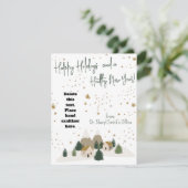 ヘルシーホリデーウィンターハンドサニタイザギフトカード カード (スタンド正面)