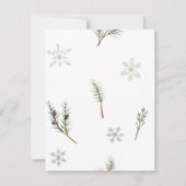 ヘルシーホリデーツリーハンドサニタイザギフトカード カード (裏面)