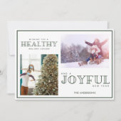 ヘルシーホリデーファミリーフォトクリスマス (正面)