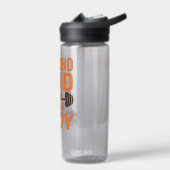 ヘルシーマインドヘルシー体やる気を起こさせるウォーターボトル ウォーターボトル (左面)