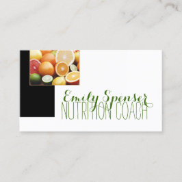 ヘルシーライフ栄養士フルーツボックスかわいいカード 名刺