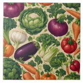 ヘルシー野菜ハッピーフードコレクシ人気があるョン タイル (正面)