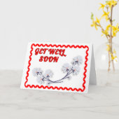 ヘルスに戻る カード (黄色い花)