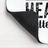 ヘルスの問題衣服緑 マウスパッド (コーナー)