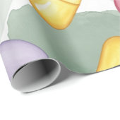 ヘルスケアおよび薬局ピンクグレーパープルタブレット ラッピングペーパー (ロールコーナー)