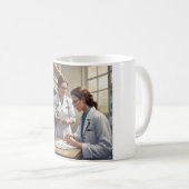 ヘルスケアのコラボレーション: Sipとプライド コーヒーマグカップ (正面右)