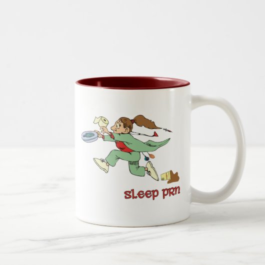 ヘルスケアのストレスのマグ ツートーンマグカップ (右)