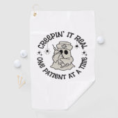 ヘルスケアのハロウィン、1人の患者実在に忍び寄る ゴルフタオル (インサイチュ)