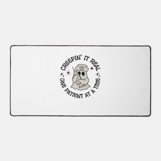 ヘルスケアのハロウィン、1人の患者実在に忍び寄る デスクマット (正面)