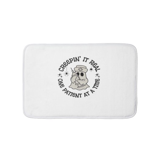 ヘルスケアのハロウィン、1人の患者実在に忍び寄る バスマット (正面)