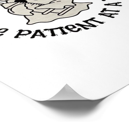 ヘルスケアのハロウィン、1人の患者実在に忍び寄る ポスター (角)