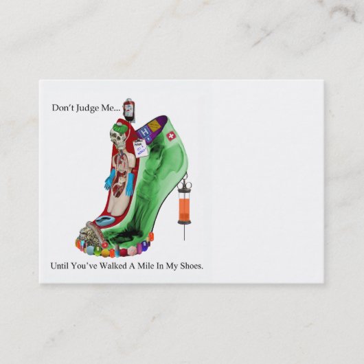 ヘルスケアの名刺 名刺 (正面)