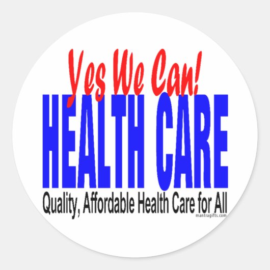 ヘルスケアの改良のステッカー ラウンドシール (正面)