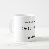 ヘルスケアの改良の勝利のマグ コーヒーマグカップ (正面左)