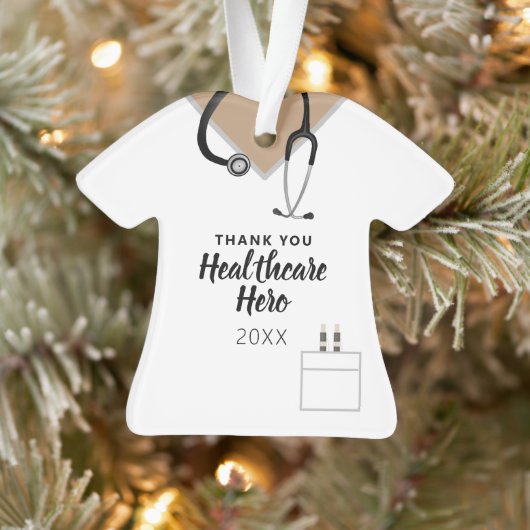 ヘルスケアの英雄Covid Frontliners オーナメント (ツリー)