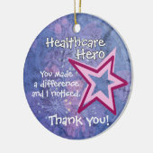 ヘルスケアヒーローオーナメント セラミックオーナメント (左)
