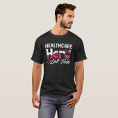 ヘルスケアヒーローラボテック技術者 Tシャツ (正面フル)