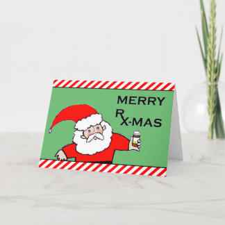ヘルスケアユーモアのクリスマスカード シーズンカード