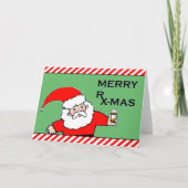 ヘルスケアユーモアのクリスマスカード シーズンカード (正面)