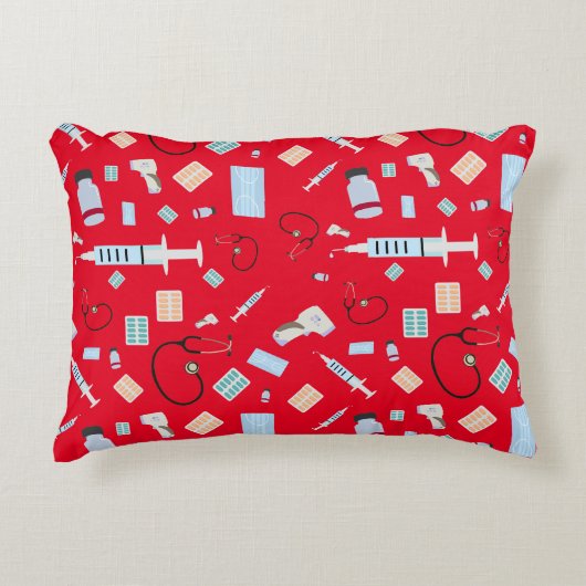 ヘルスケア医師の医療供給パターン アクセントクッション (正面)