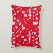 ヘルスケア医師の医療供給パターン アクセントクッション (裏面(縦))