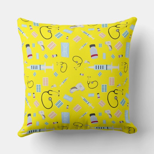 ヘルスケア医師の医療供給パターン クッション (裏面)