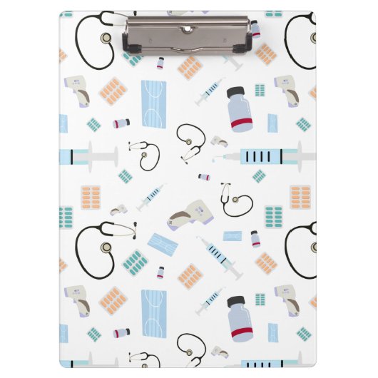 ヘルスケア医師の医療供給パターン クリップボード (正面)