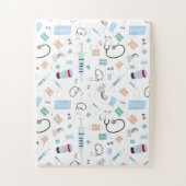 ヘルスケア医師の医療供給パターン ジグソーパズル (縦)