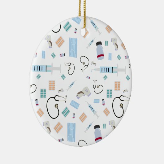ヘルスケア医師の医療供給パターン セラミックオーナメント (右)