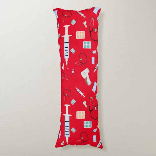 ヘルスケア医師の医療供給パターン ボディピロー (正面縦)