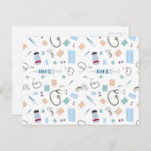 ヘルスケア医師の医療供給パターン ポストカード (正面/裏面)