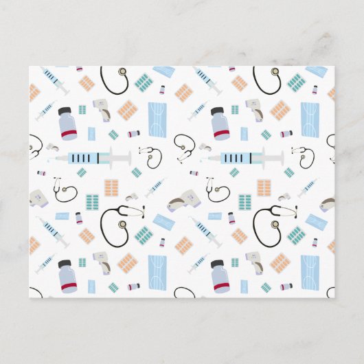 ヘルスケア医師の医療供給パターン ポストカード (正面)