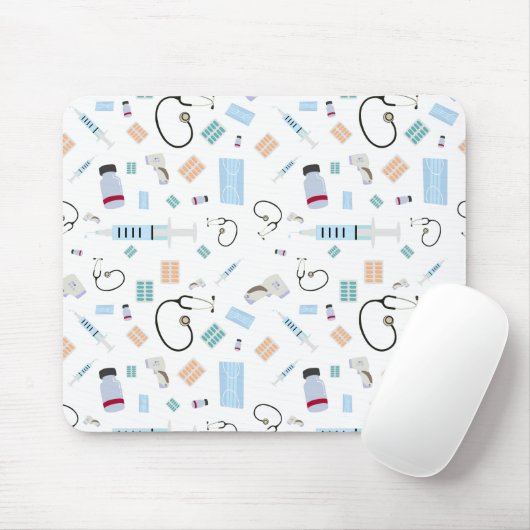 ヘルスケア医師の医療供給パターン マウスパッド (マウス)