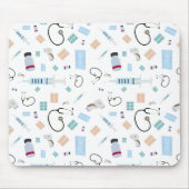 ヘルスケア医師の医療供給パターン マウスパッド (正面)