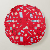 ヘルスケア医師の医療供給パターン ラウンドクッション (正面)