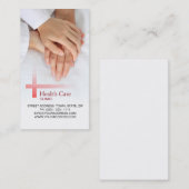 ヘルスケア医院の薬の救急処置の病院 名刺 (正面/裏面)