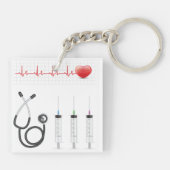 ヘルスケア要素キーチェーン キーホルダー (裏面)