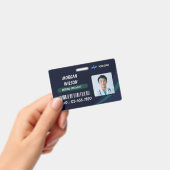 ヘルスケア・ナース用顔写真IDバッジカード バッジ (手持ち)